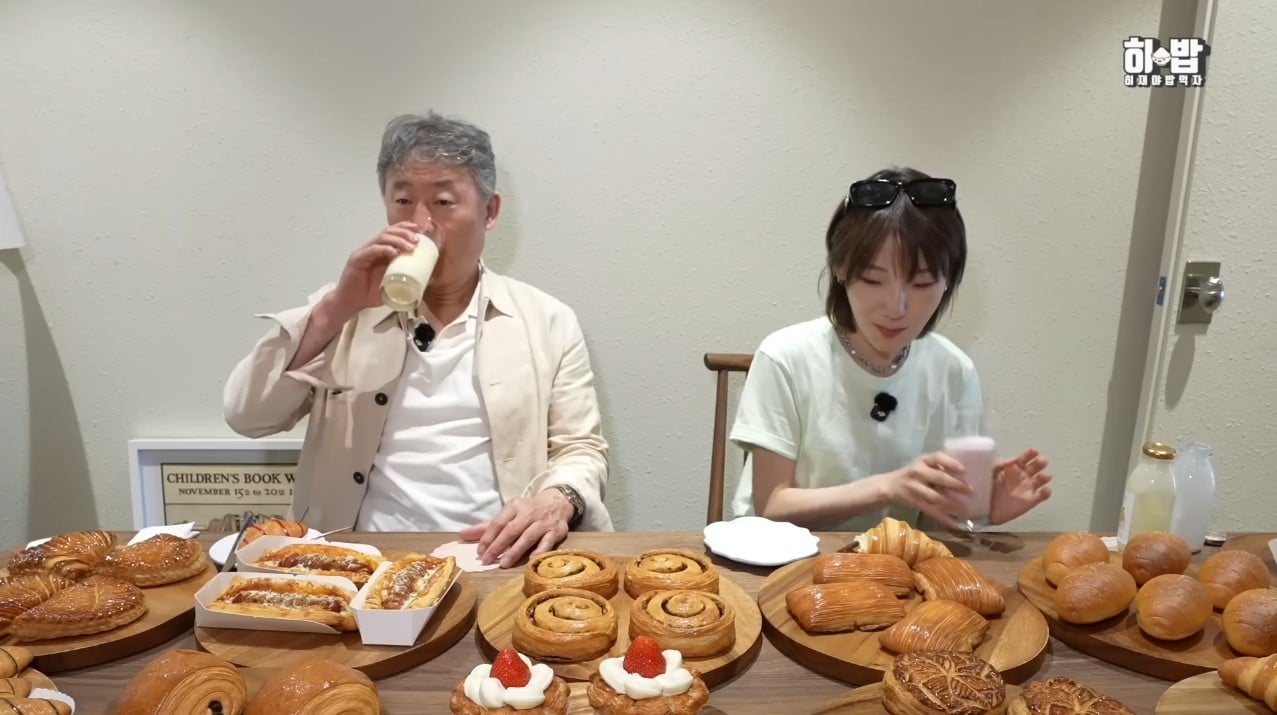 히밥과 히밥 아버지 먹방 수준 | 인스티즈