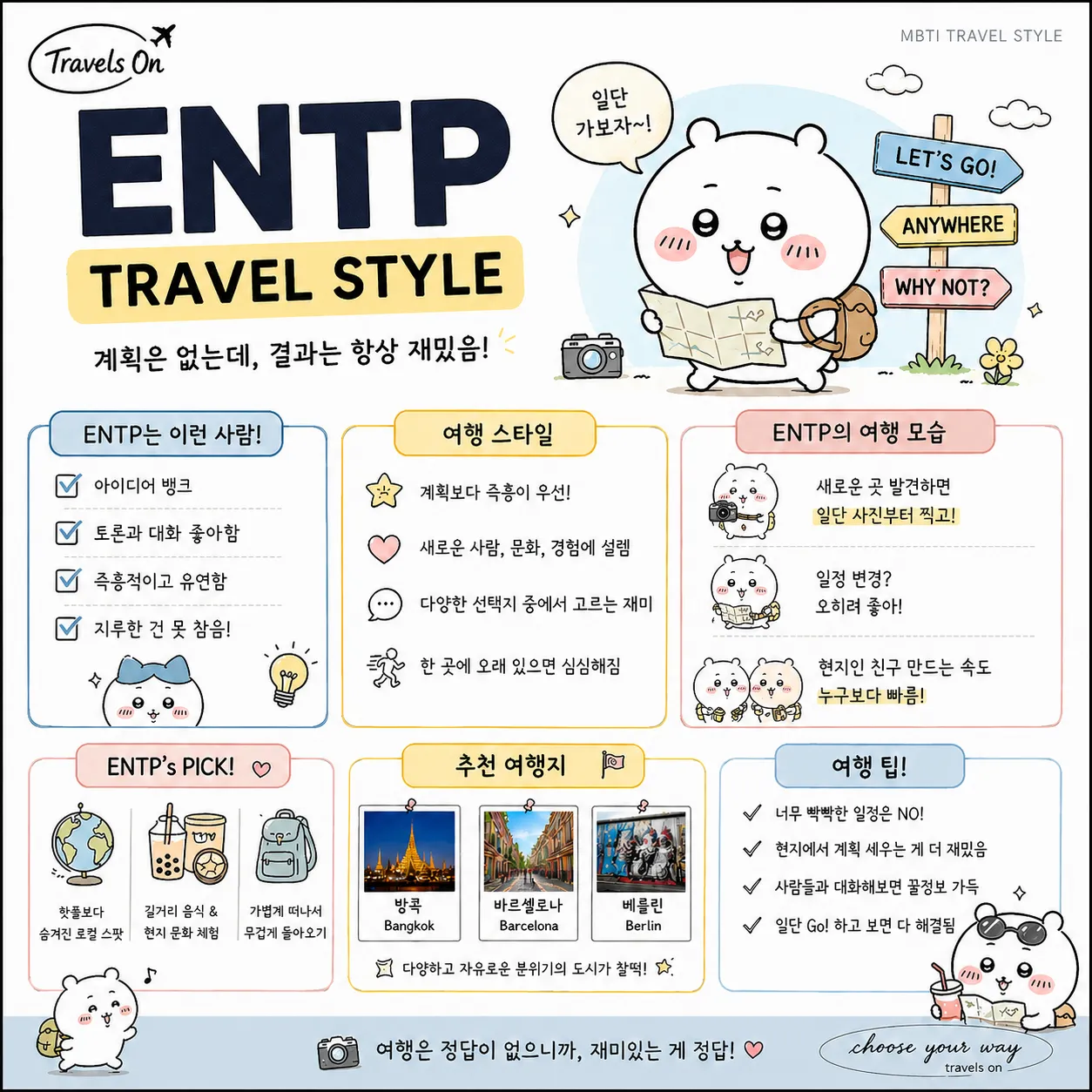 MBTI별 여행 스타일 | 인스티즈