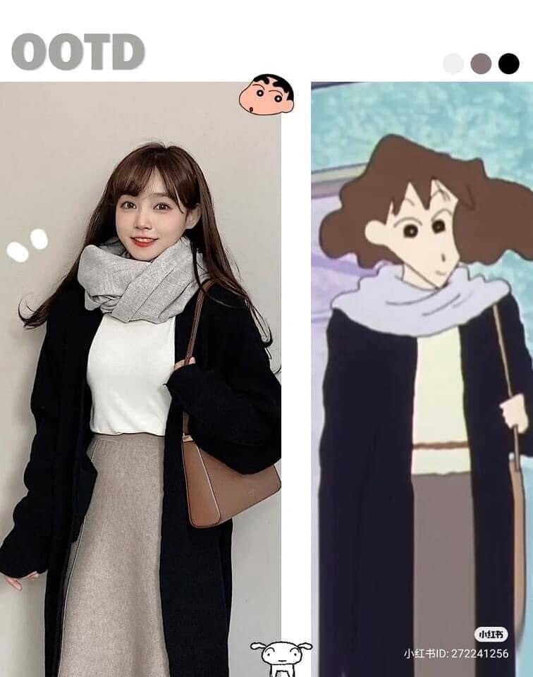 짱구엄마 패션 따라입기 | 인스티즈