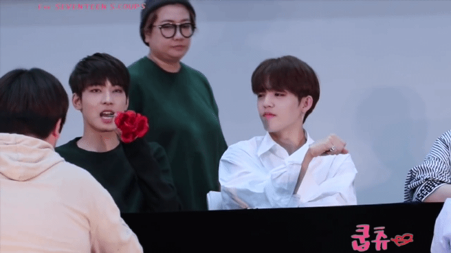 팬싸에서 볼 수있는 센스있는 세븐틴의 팬매니저 | 인스티즈