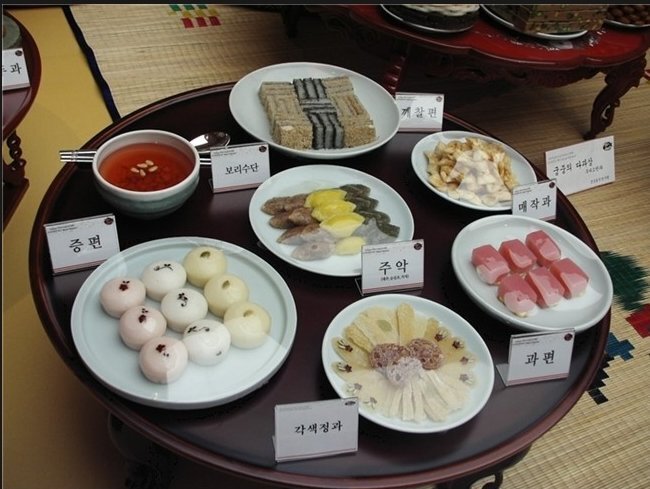 조선시대 궁중 다과상 차림 | 인스티즈