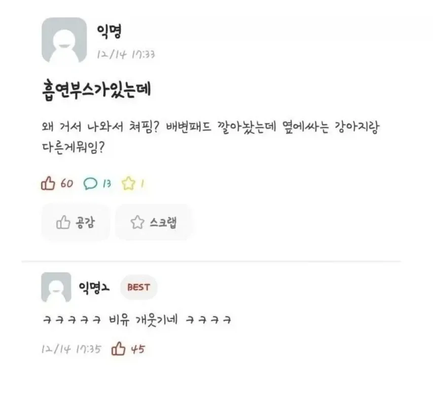 흡연자들 극대노하게 만든 글 | 인스티즈