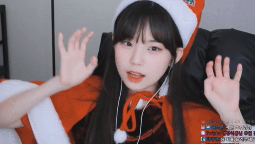 스트리머 우정잉의 도네 리액션.gif | 인스티즈