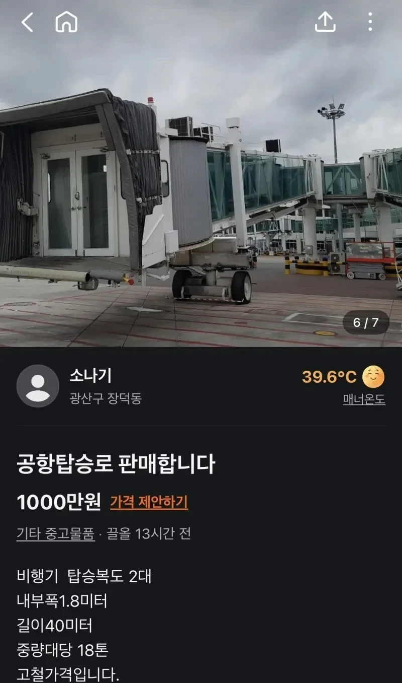 싱글벙글 천만원짜리 당근 매물 | 인스티즈