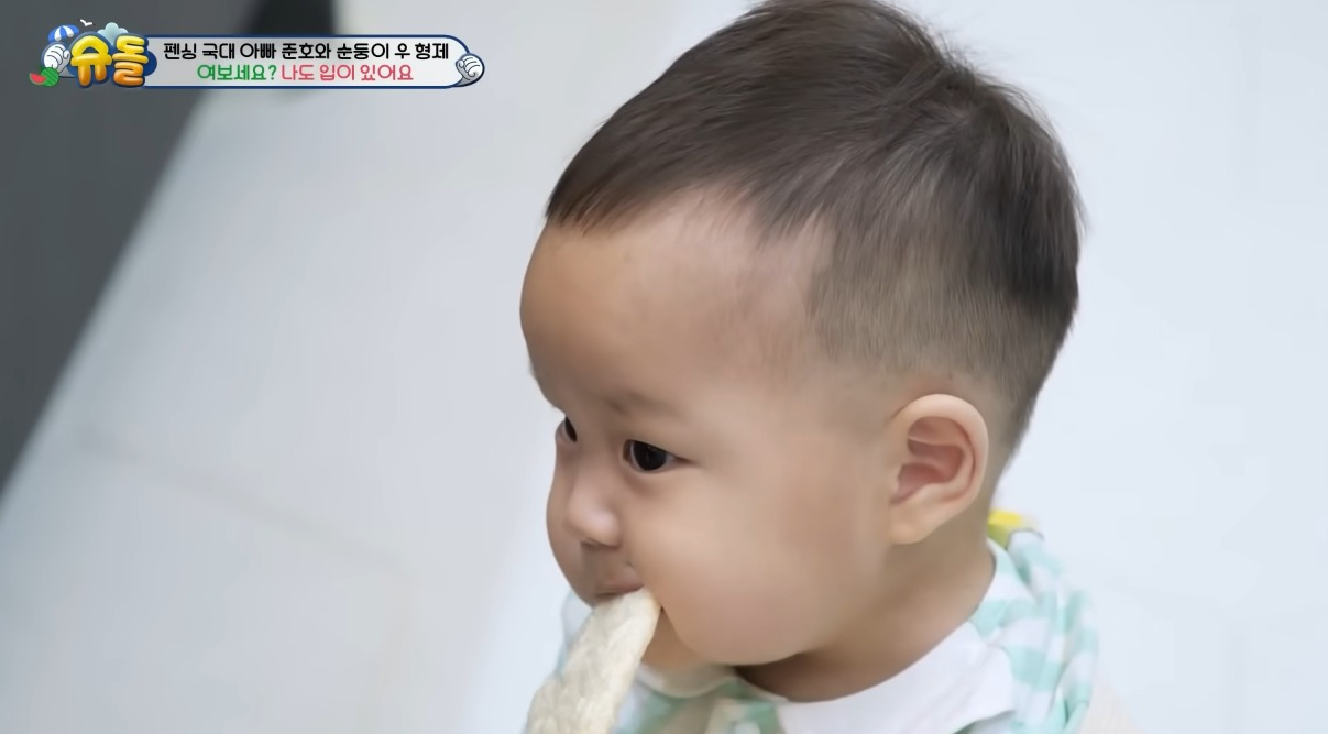 [슈돌] 순둥이 정우가 짜증난 이유 (은우동생) | 인스티즈
