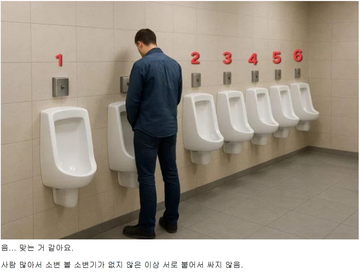 남자끼리 보이지 않는 불문율 | 인스티즈
