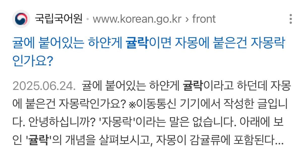 귤에 붙어있는 하얀 게 귤락이면 자몽에 붙은 건 자몽락인가요? | 인스티즈