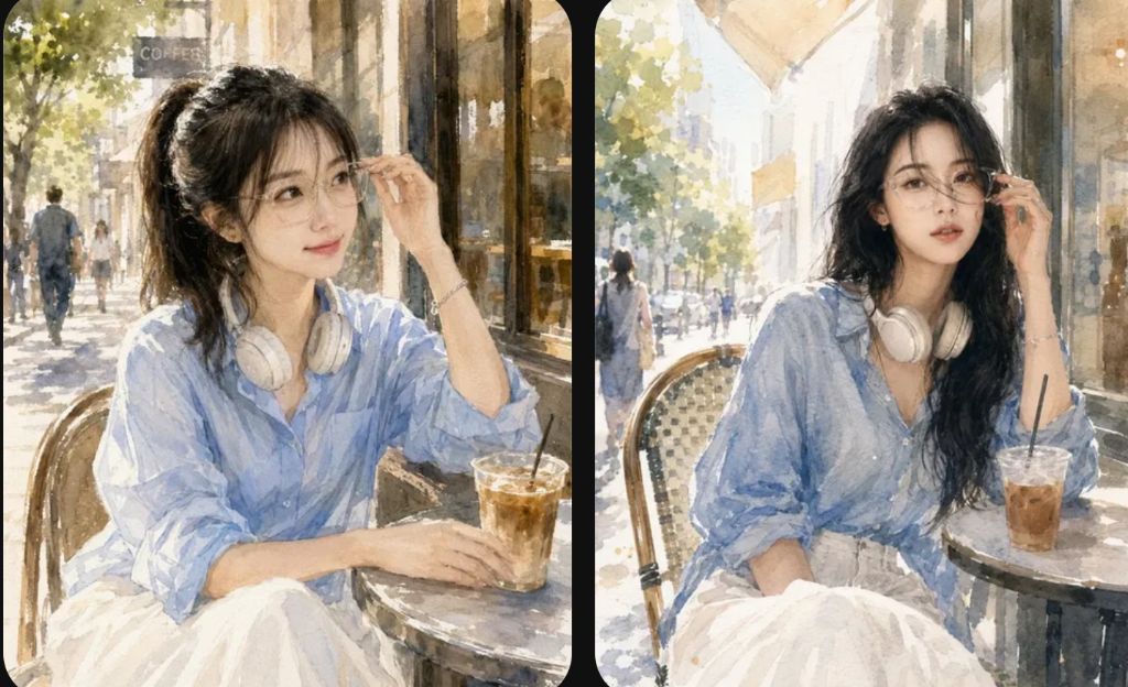 수체화 느낌의 일러스트 그림체 만들어주는 프롬포트 | 인스티즈
