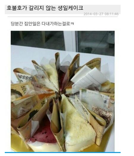 함박웃음 짓는 케이크 | 인스티즈