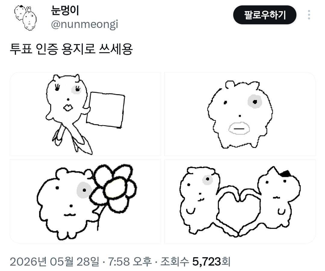 사전투표 앞두고 올라오는 중인 투표 인증 용지 짤들.twt | 인스티즈