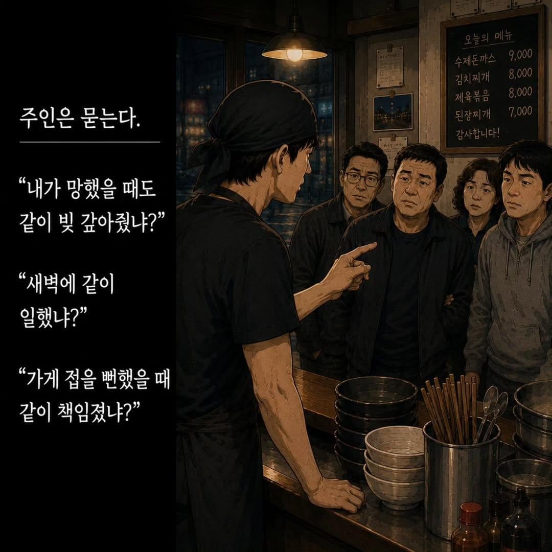 망했다 10년만에 성공한 식당주인에게 동네 마을 사람들 반응 | 인스티즈
