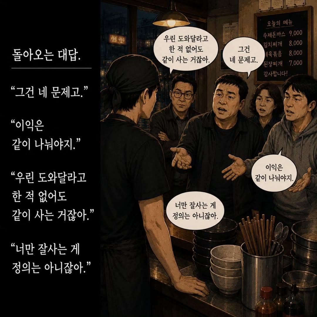 망했다 10년만에 성공한 식당주인에게 동네 마을 사람들 반응 | 인스티즈