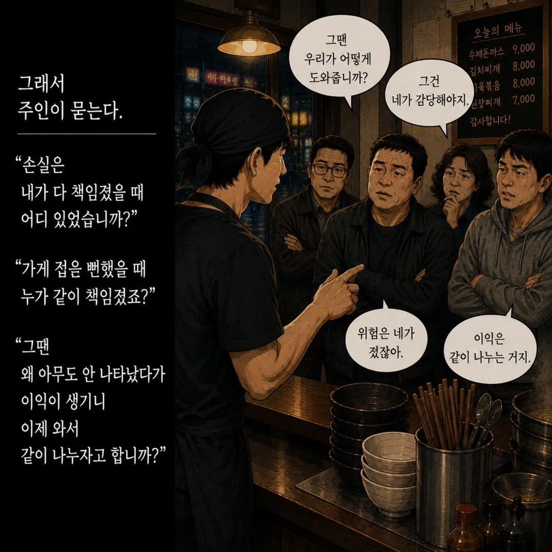 망했다 10년만에 성공한 식당주인에게 동네 마을 사람들 반응 | 인스티즈