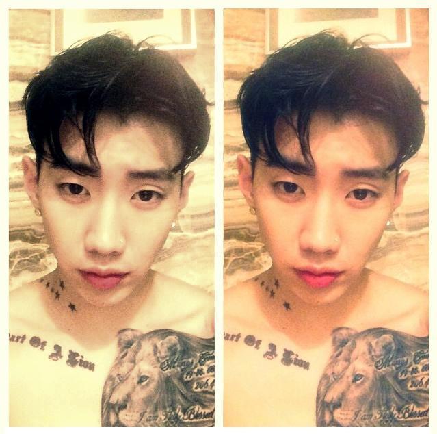 요즘 안하던 헤어스타일을 하고나오는 박재범 | 인스티즈