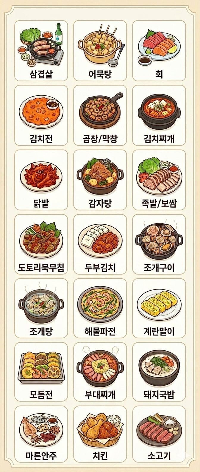 최고의 소주 안주 선발 대회 | 인스티즈