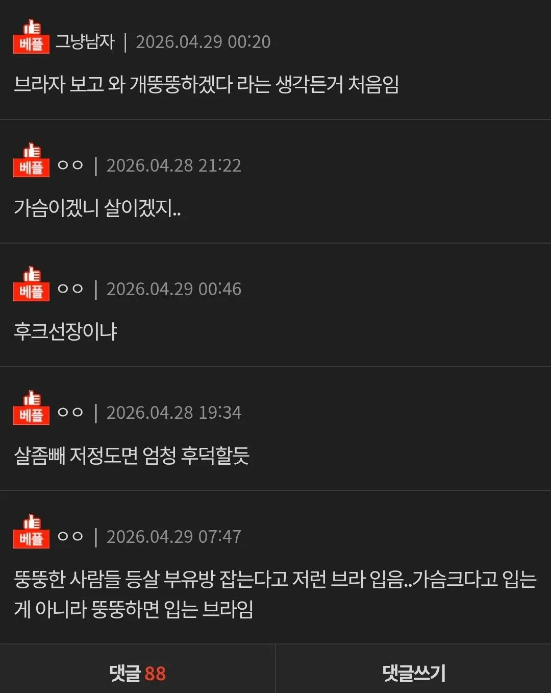 나 가슴 개큰데 내 브라 보셈 ㅋㅋ | 인스티즈