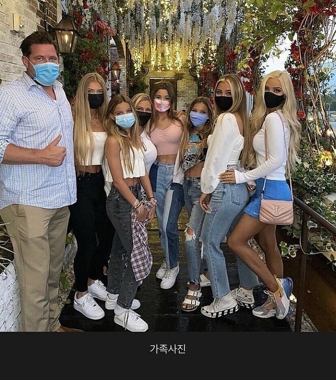 캐나다 딸 부잣집 가족사진 | 인스티즈
