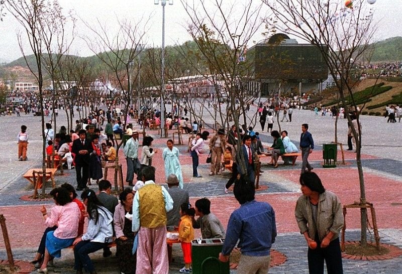 추억의 사진, 1984년 서울대공원 오픈일 풍경 | 인스티즈