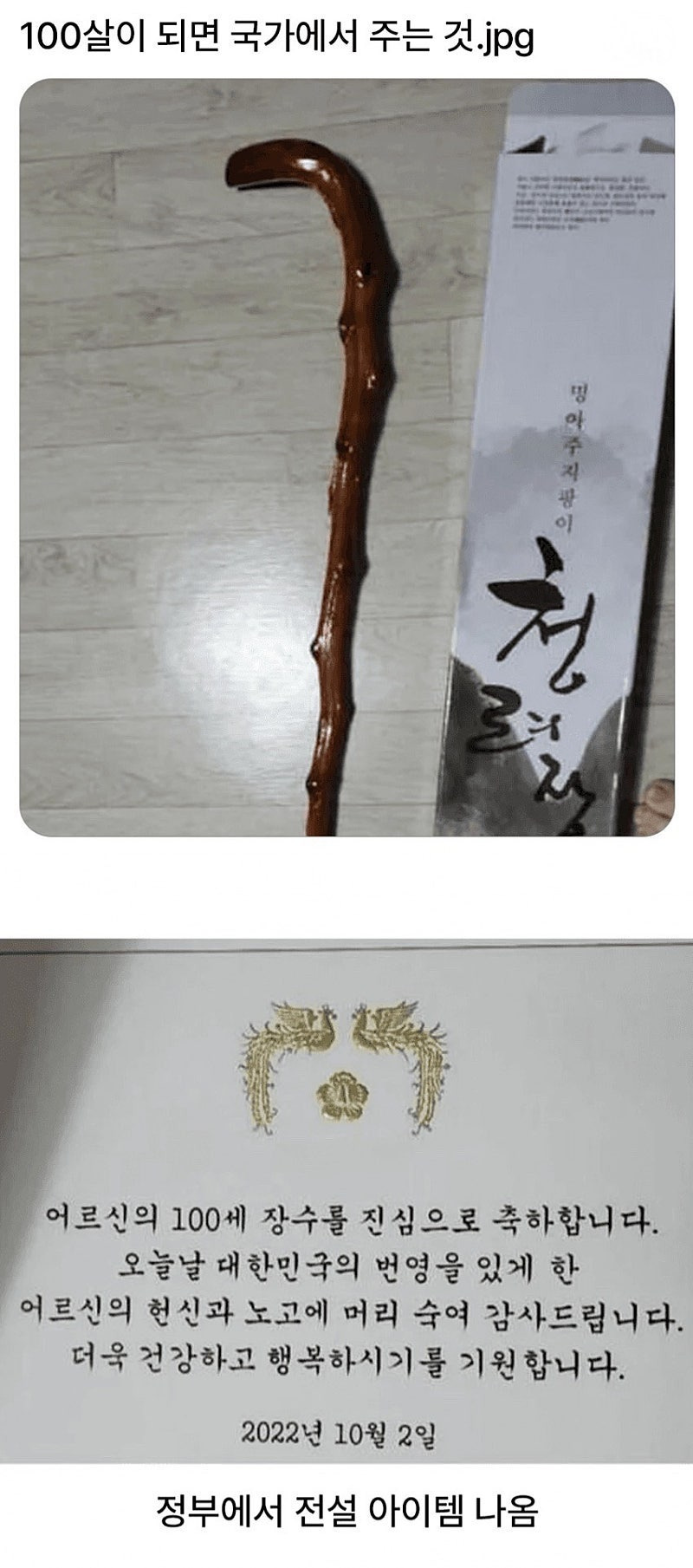 100살 되면 국가에서 주는 것 | 인스티즈