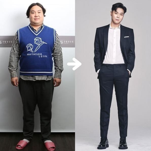 남자 연예인들 다이어트 전후.jpg | 인스티즈