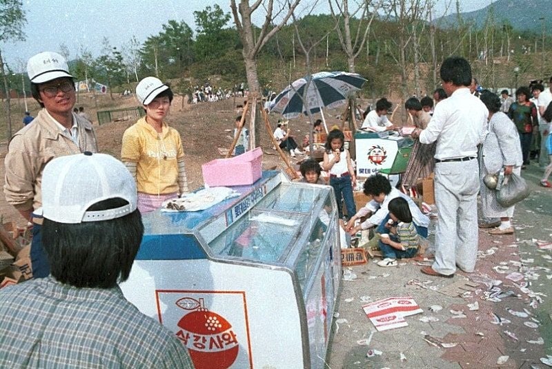 추억의 사진, 1984년 서울대공원 오픈일 풍경 | 인스티즈