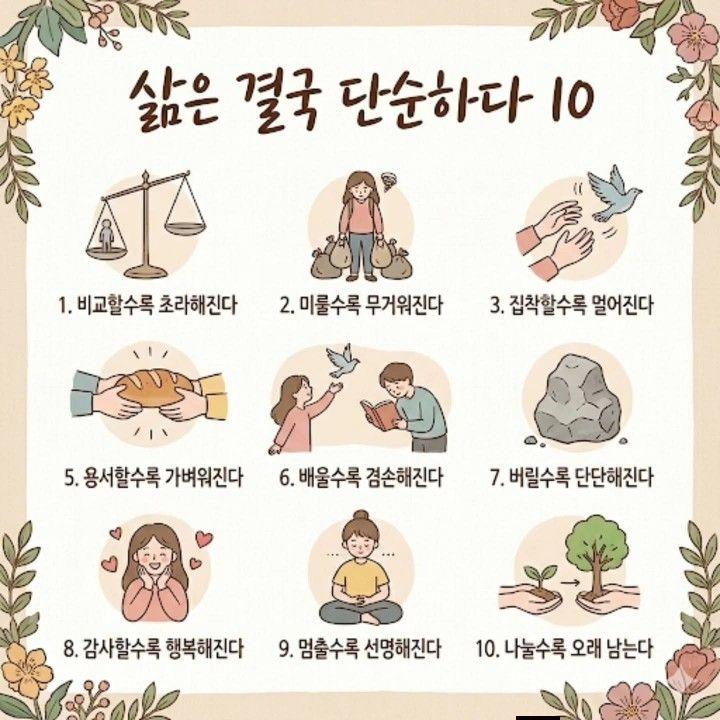 삶은 단순하다 | 인스티즈