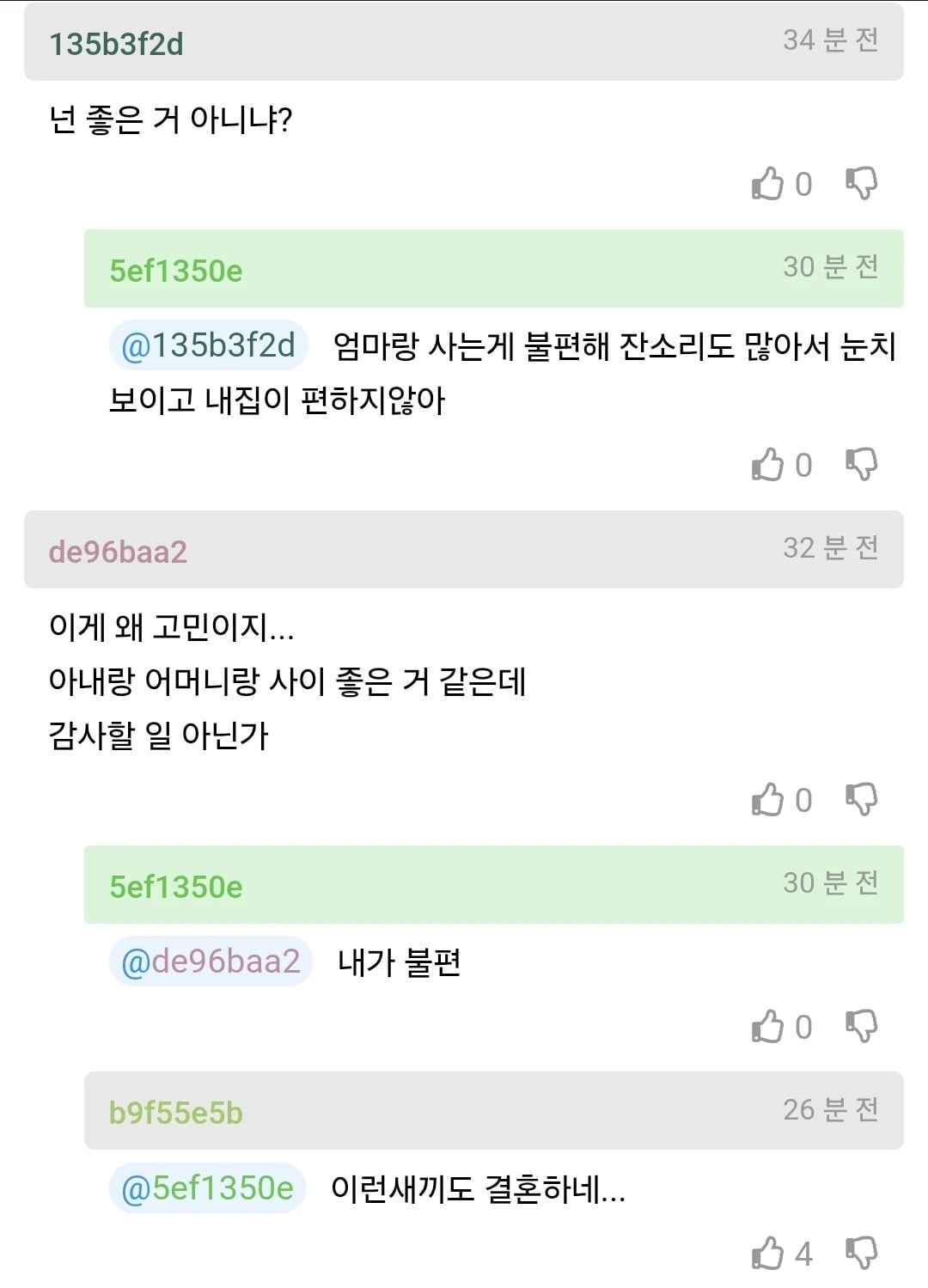 와이프가 엄마랑 같이 살고싶다고 하네 | 인스티즈