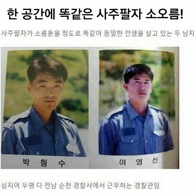 국내 사주 도플갱어 레전드 사연 | 인스티즈