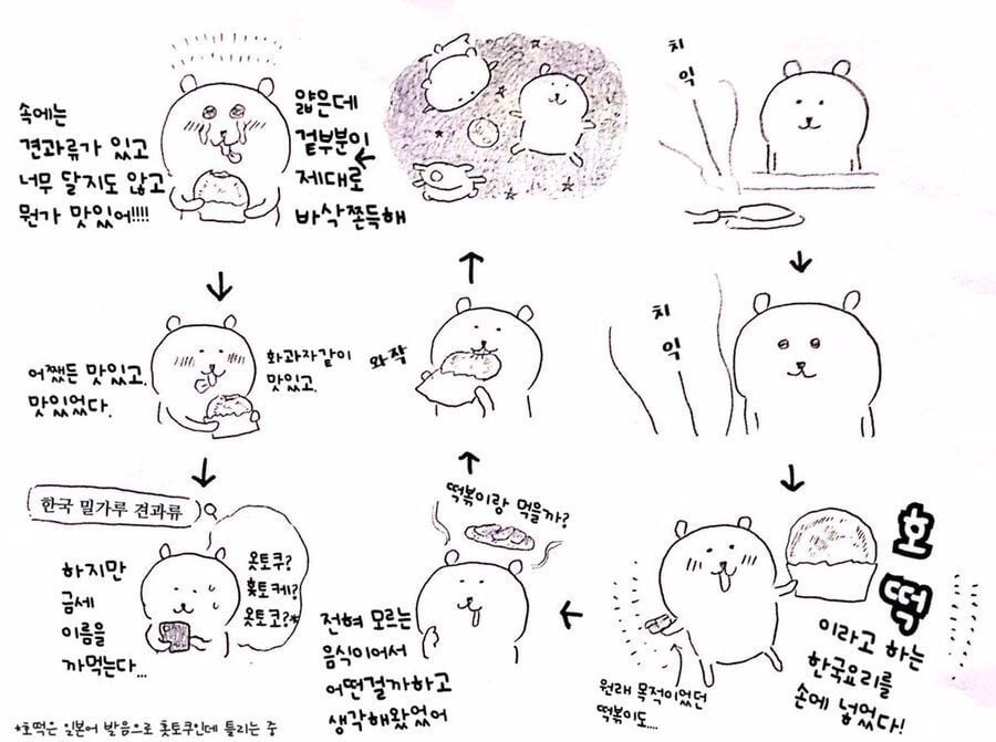 한식을 사랑하는 농담곰 작가(일본인임) | 인스티즈