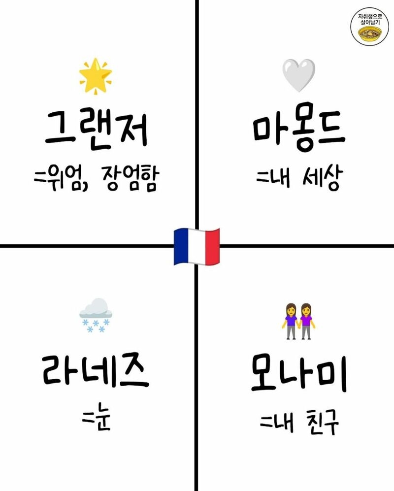 한국인이면 한 번쯤은 들어본 프랑스어 28개 | 인스티즈