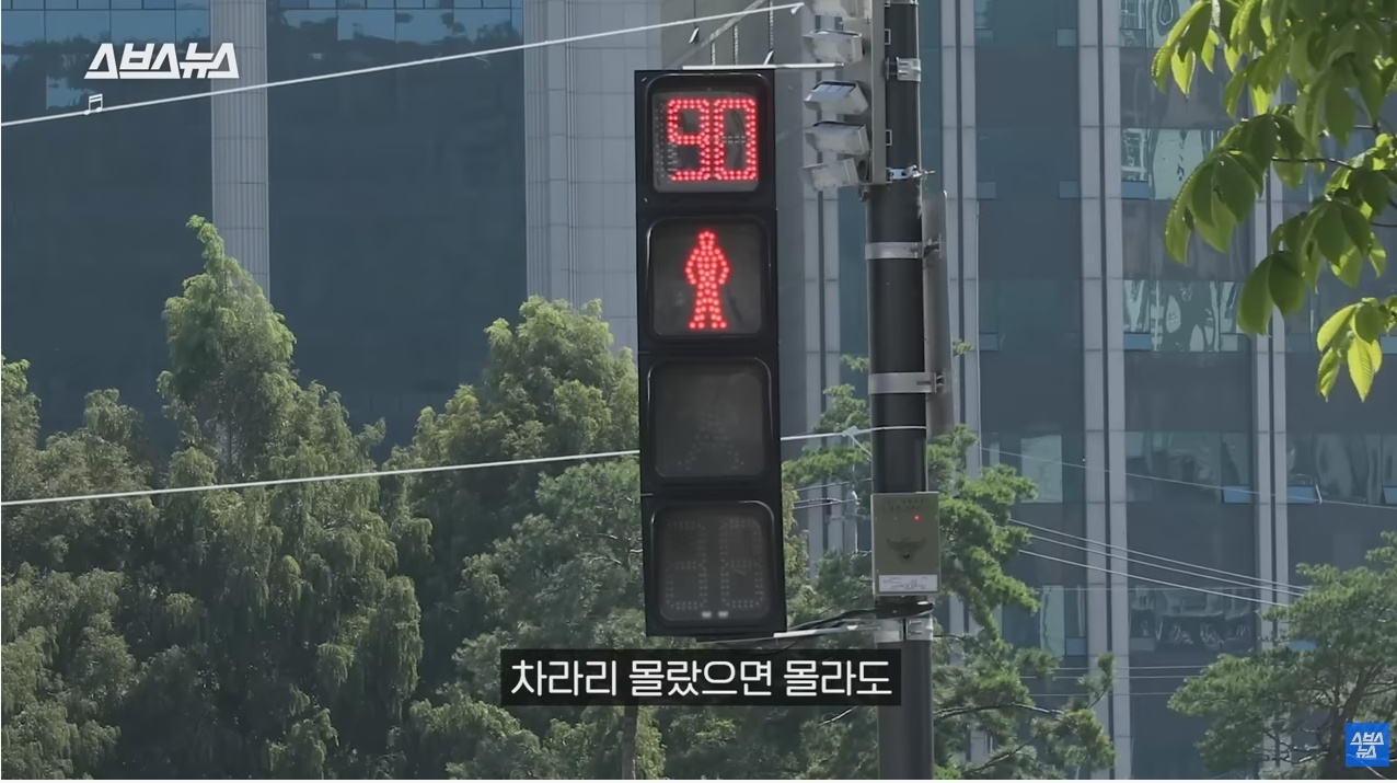 의정부시에서 전국 처음으로 도입한 신호등 | 인스티즈