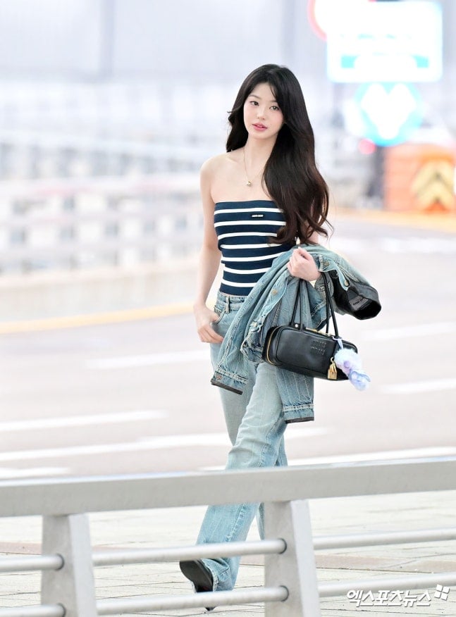 오늘 프랑스로 출국한 아이브 장원영 | 인스티즈