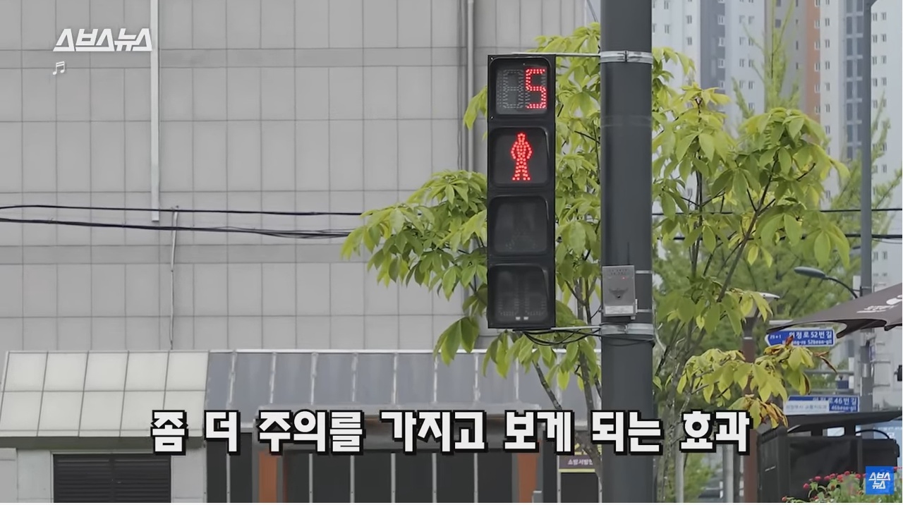 의정부시에서 전국 처음으로 도입한 신호등 | 인스티즈