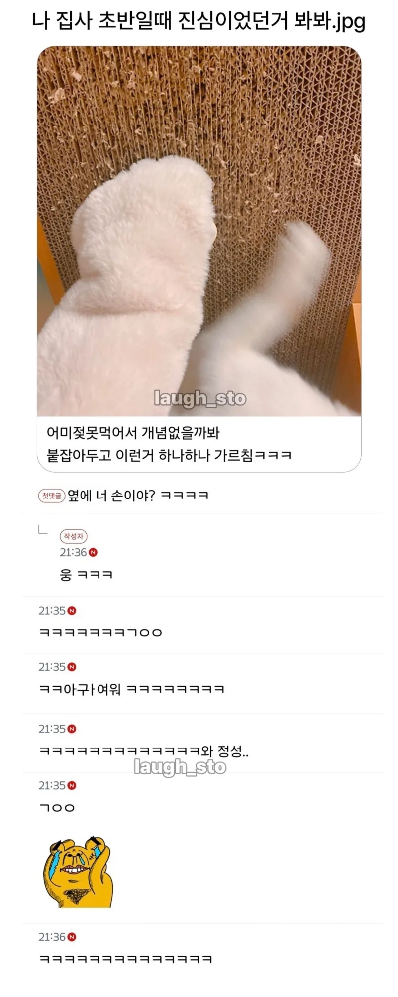 집사 처음이라 하나부터 열까지 진심으로 알려줌 | 인스티즈