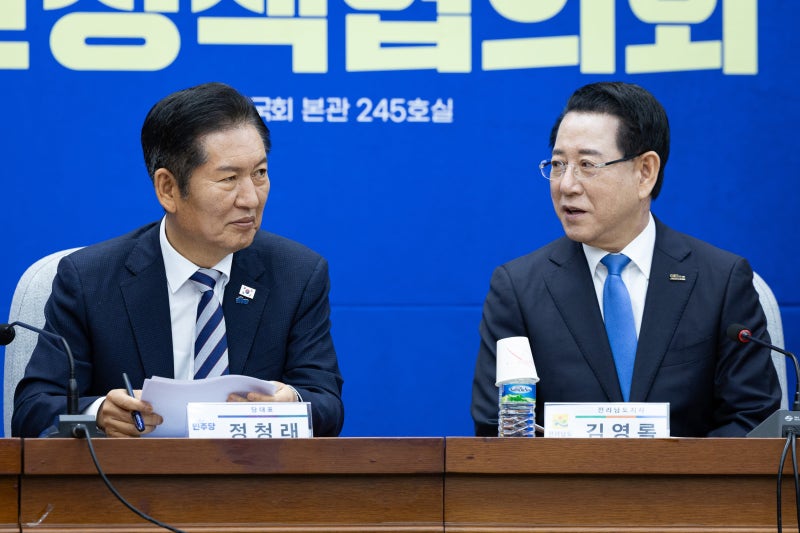 김영록 "정청래, 호남 우롱…당대표 직에서 끌어내리겠다” | 인스티즈