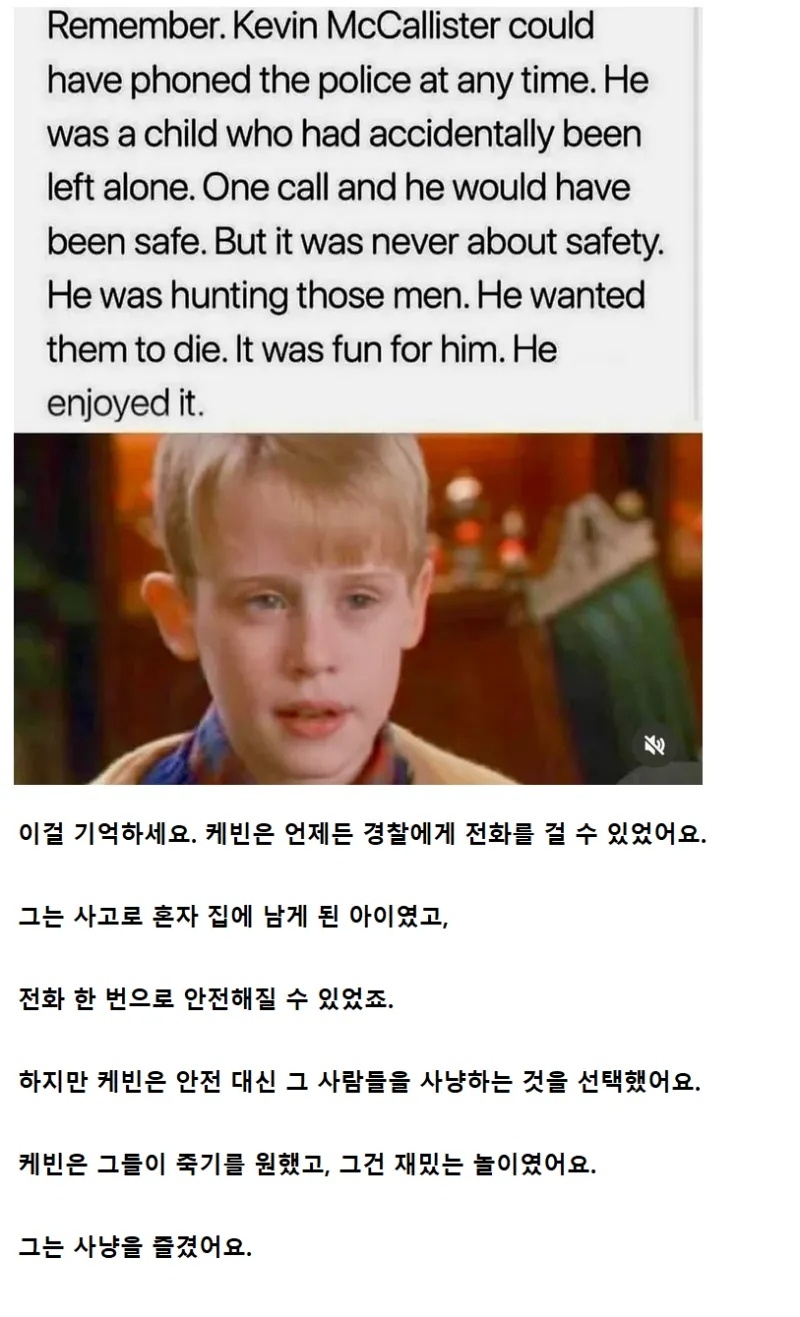 나홀로집에가 무서운 영화인 이유 | 인스티즈