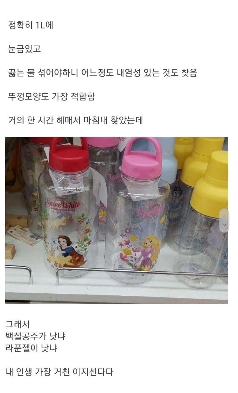 다이소에서 찾은 인생물통 | 인스티즈