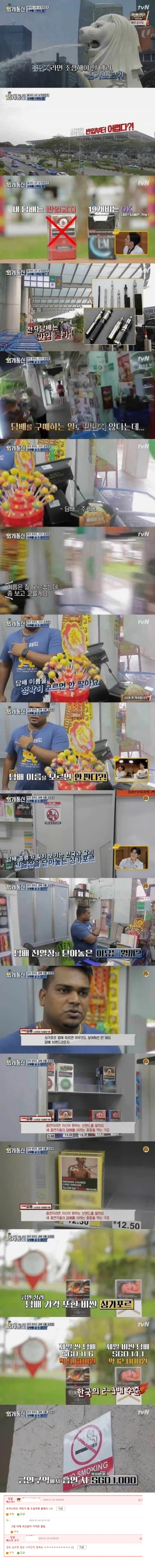 싱가폴의 흡연관리 | 인스티즈
