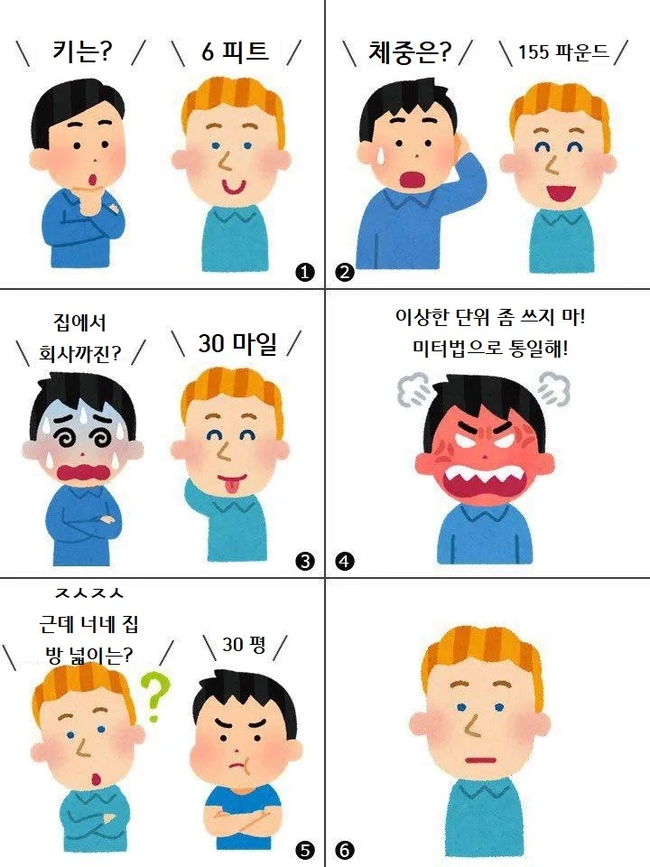 미터법으로 통일해! | 인스티즈