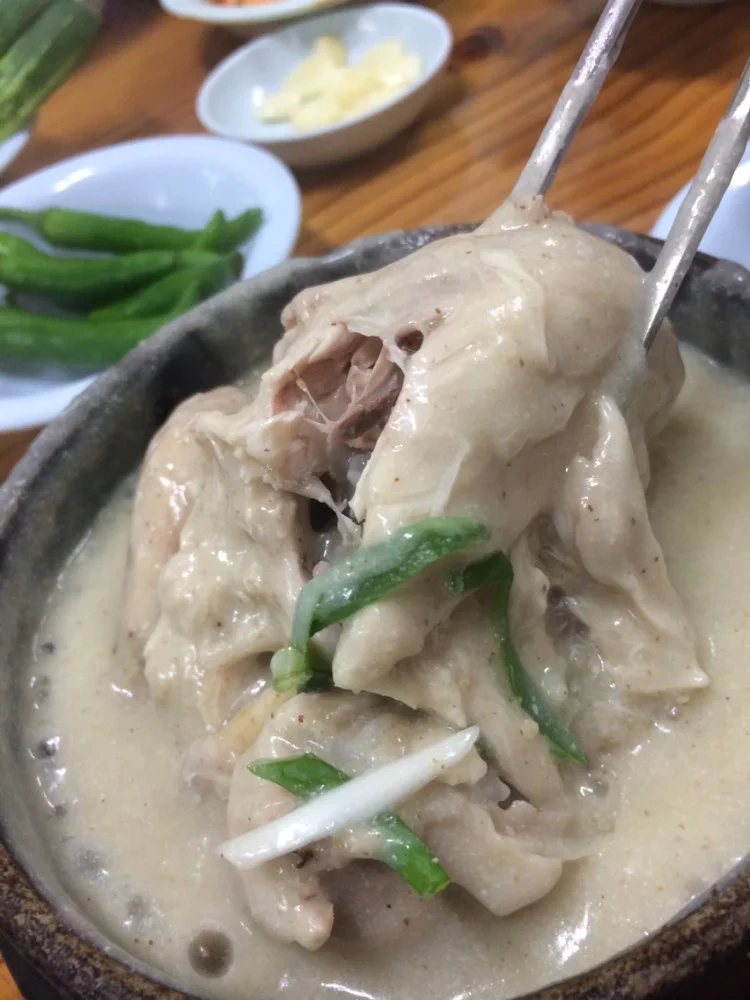 사람이 너무 많아서 주차 셔틀버스가 있다는 삼계탕 집 | 인스티즈