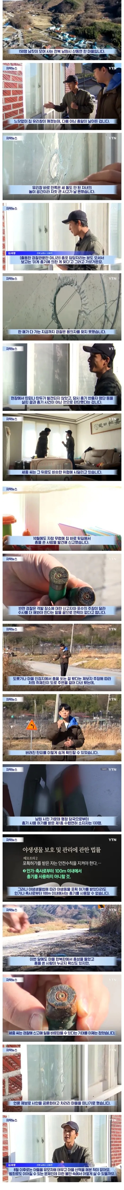 집 코앞에서 총성에 식겁 이사를 결심한 가족 | 인스티즈