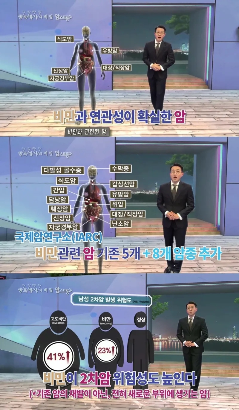 비만이면 걸릴 가능성 높아지는 암 | 인스티즈