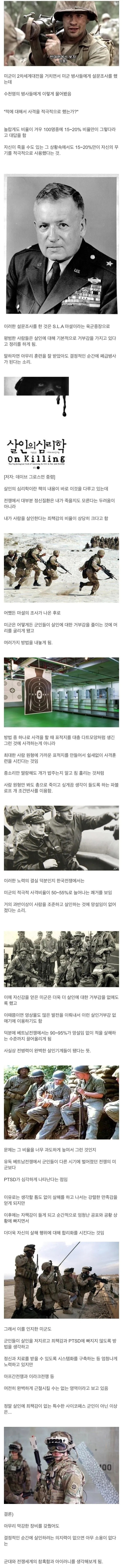 미국국방부 살인무감각 훈련 | 인스티즈