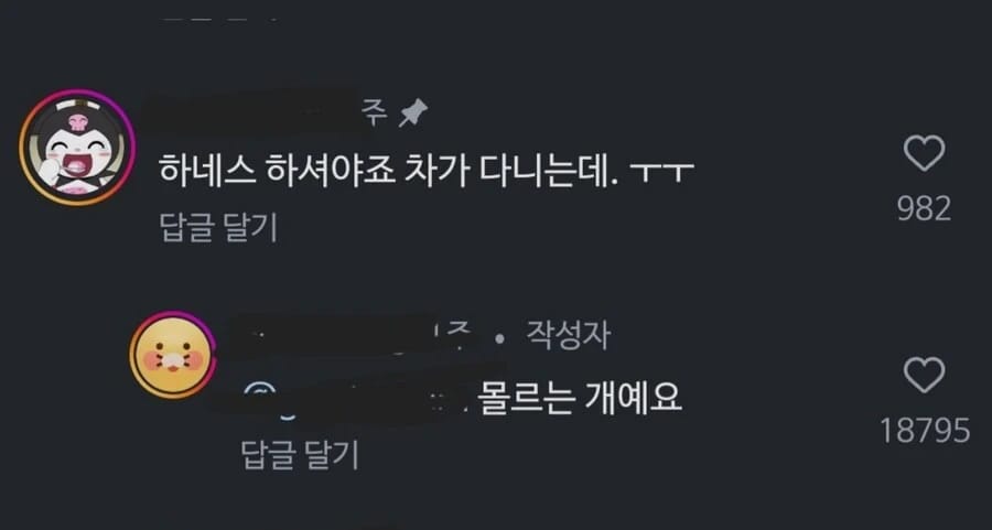 목줄 안하고 개랑 다니던 사람 | 인스티즈
