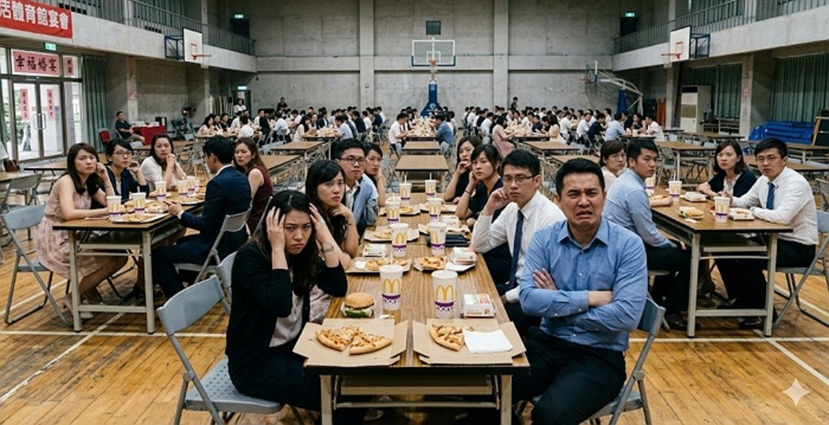 결혼식 축의금 16만원 냈는데 점심으로 식은 '햄버거 세트' 나와 분노한 대만 하객 | 인스티즈