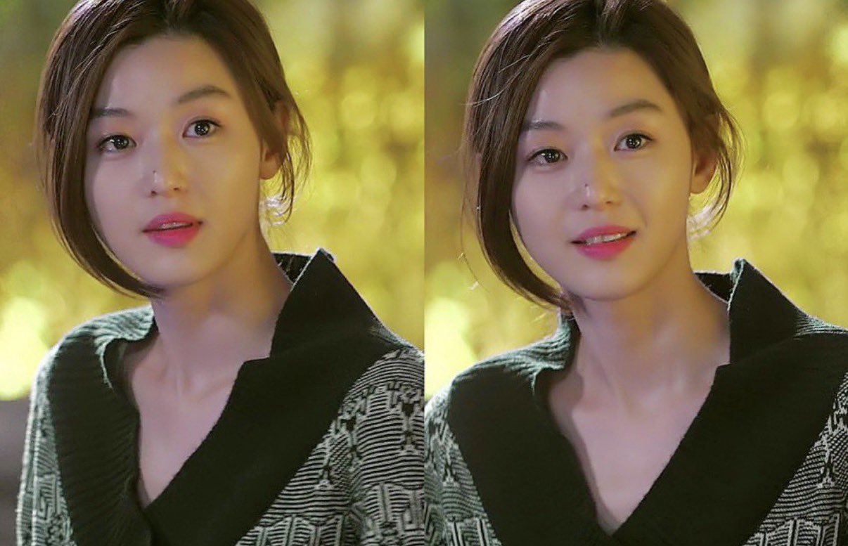 앞머리 잘못 잘라서 드라마 별그대에서 레이어드컷한거라는 전지현 | 인스티즈