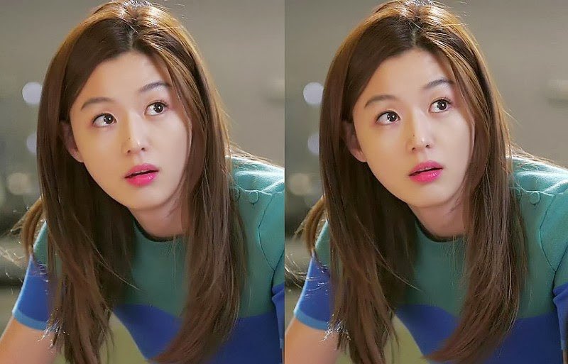 앞머리 잘못 잘라서 드라마 별그대에서 레이어드컷한거라는 전지현 | 인스티즈