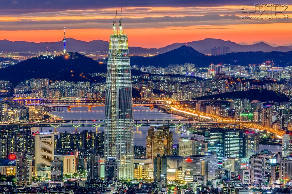 롯데타워가 바꿔놓은 서울의 스카이라인 | 인스티즈