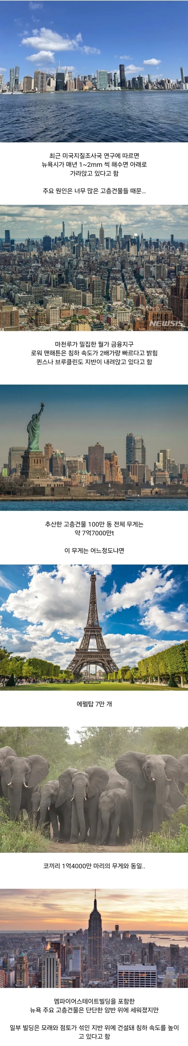 너무 무거워서 가라 앉고 있다는 도시 | 인스티즈
