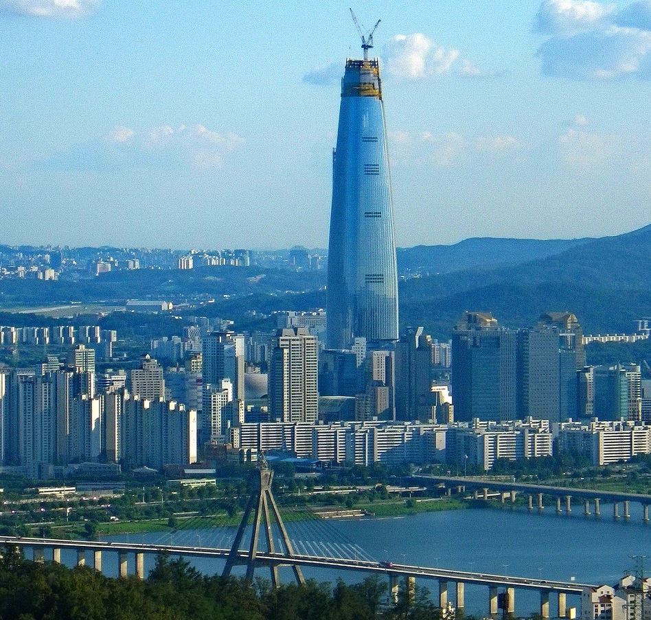 롯데타워가 바꿔놓은 서울의 스카이라인 | 인스티즈